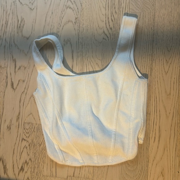 Babaton Sculpt Knit Bustier Tank - XS - Picture 2 of 5